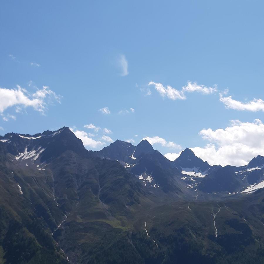 Apartamento Haus Waldfriede Sankt Leonhard im Pitztal Exterior foto
