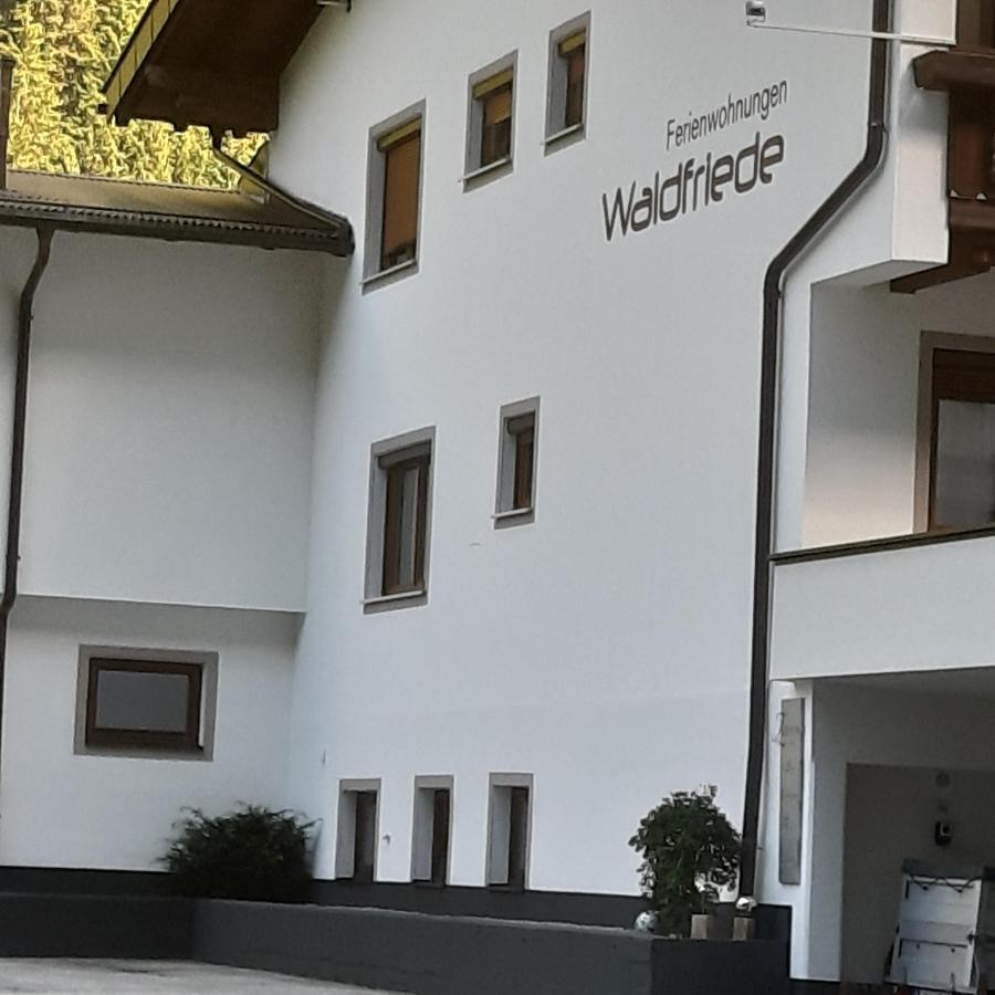 Apartamento Haus Waldfriede Sankt Leonhard im Pitztal Exterior foto