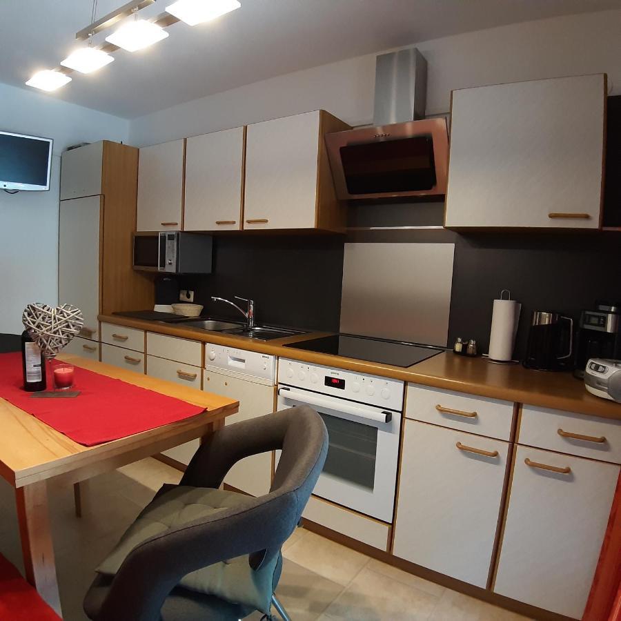 Apartamento Haus Waldfriede Sankt Leonhard im Pitztal Exterior foto