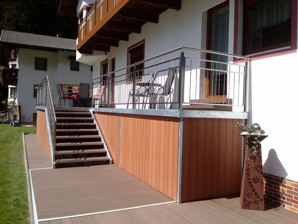 Apartamento Haus Waldfriede Sankt Leonhard im Pitztal Exterior foto