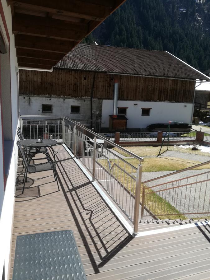 Apartamento Haus Waldfriede Sankt Leonhard im Pitztal Exterior foto
