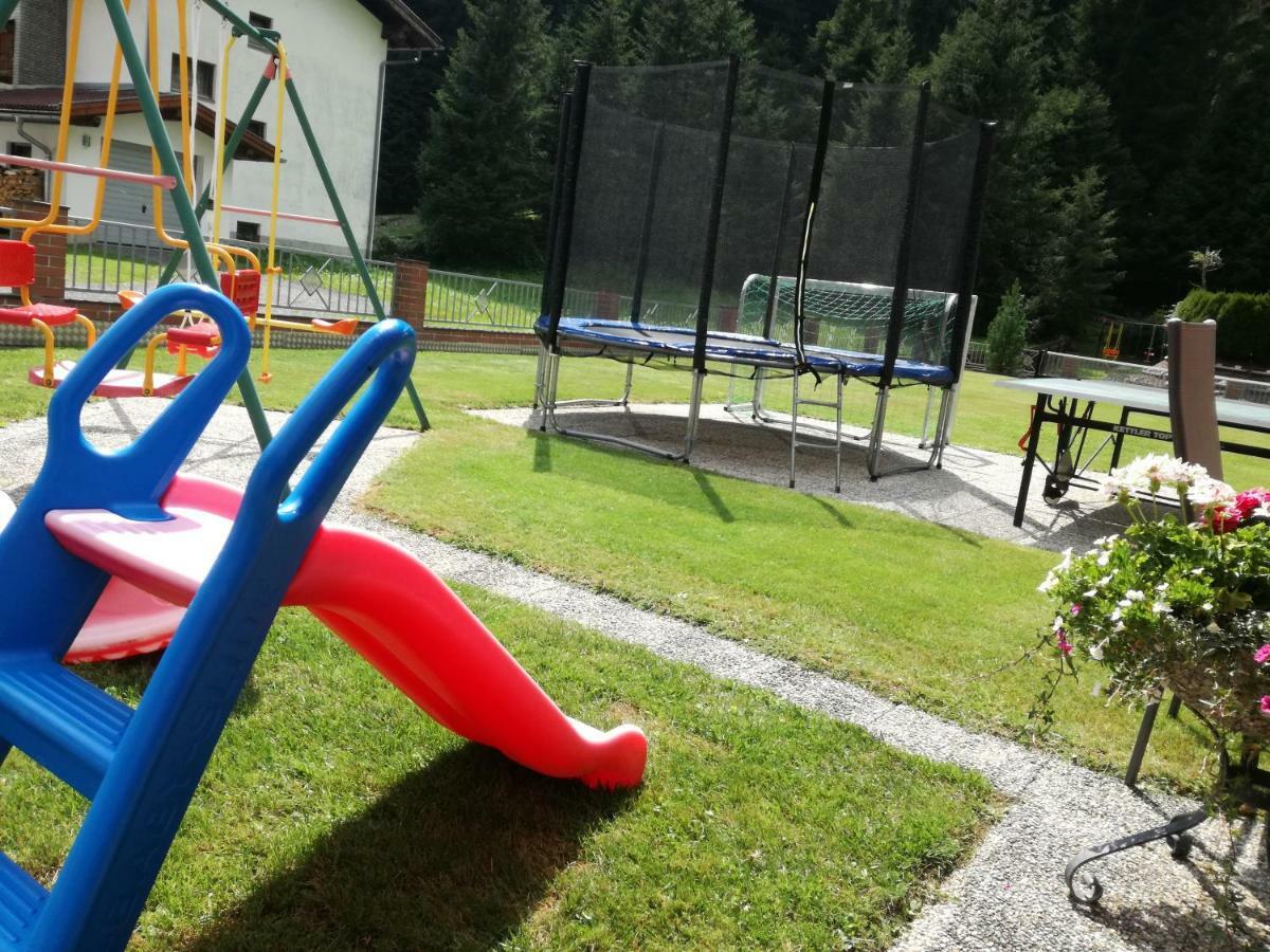 Apartamento Haus Waldfriede Sankt Leonhard im Pitztal Exterior foto